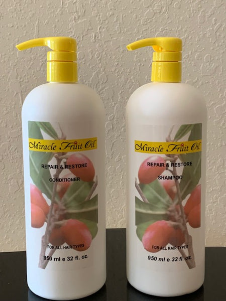 New Products Miracle Fruit Oil Shampoo and Conditioner